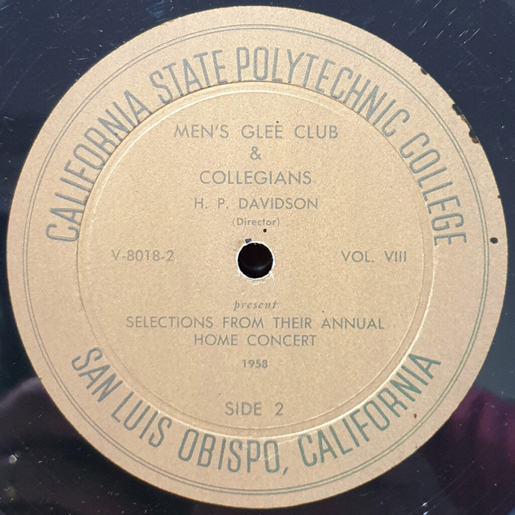 California State Polytechnic College side two