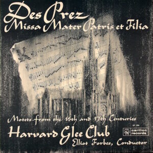 Harvard Glee Club cover