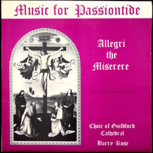 Guildford Cathedral Choir cover